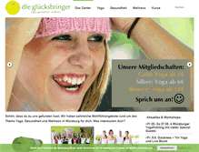 Tablet Screenshot of diegluecksbringer.com